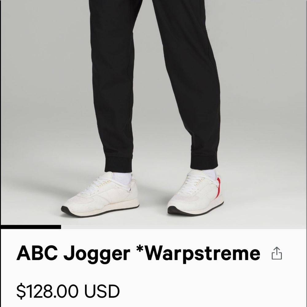 ABC Lululemon joggers XS.